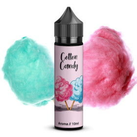 Vip Vape Liquids - Cotton Candy - 10ml Aroma in 60ml Flasche