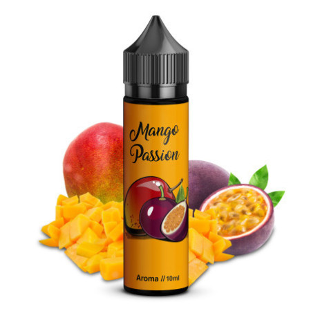 Vip Vape Liquids - Mango Passion - 10ml Aroma in 60ml Flasche