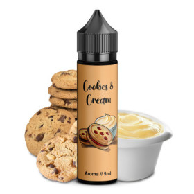 Vip Vape Liquids - Cream Cookies - 5ml Aroma in 60ml Flasche