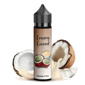 Vip Vape Liquids - Creamy Coconut - 5ml Aroma in 60ml Flasche