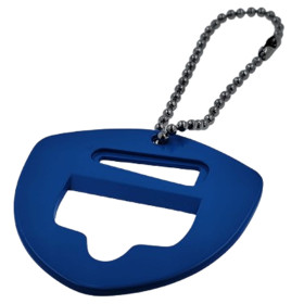 VipLiqKey - Flaschenöffner - für 60ml Chubby Gorilla Flaschen - Lichtblau