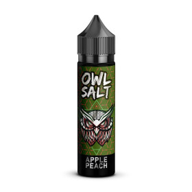 OWL Salt Longfill Apple Peach Aroma 10ml in 60ml Flasche