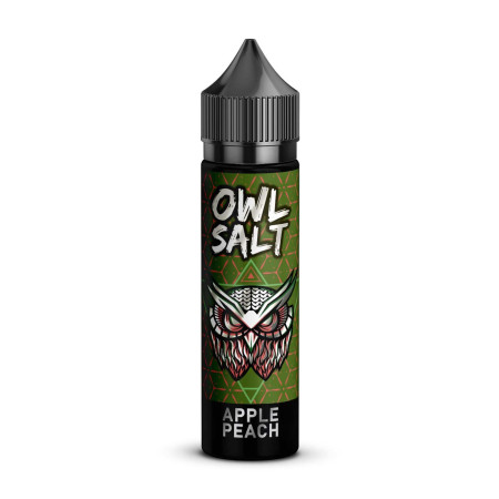 OWL Salt Longfill Apple Peach Aroma 10ml in 60ml Flasche
