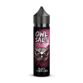 OWL Salt Longfill Black Cherries Aroma 10ml in 60ml Flasche