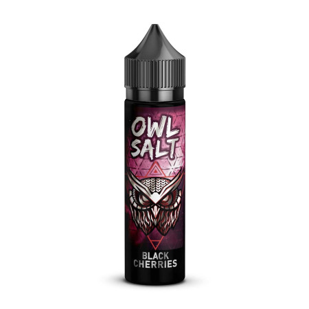 OWL Salt Longfill Black Cherries Aroma 10ml in 60ml Flasche