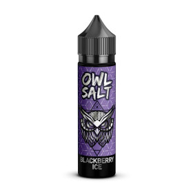 OWL Salt Longfill Blackberry Ice Aroma 10ml in 60ml Flasche