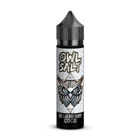 OWL Salt Longfill Blueberry Coco 10ml in 60ml Flasche