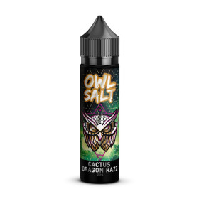 OWL Salt Cactus Dragon Razz Aroma 10ml in 60ml Flasche