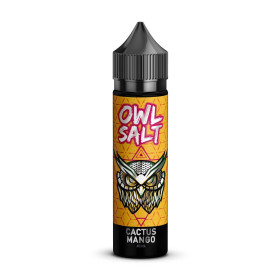 OWL Salt Cactus Mango Aroma 10ml in 60ml Flasche