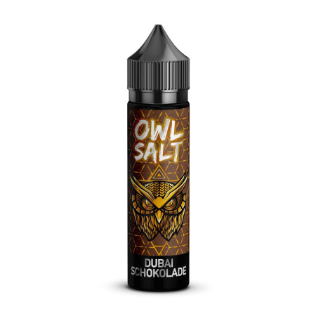 OWL Salt Longfill Dubai Schokolade Aroma 10ml in 60ml Flasche