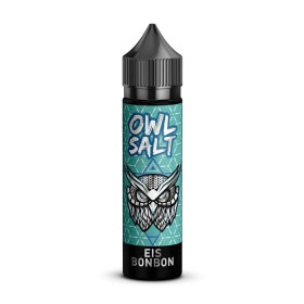 OWL Salt Longfill Eisbonbon Aroma 10ml in 60ml Flasche