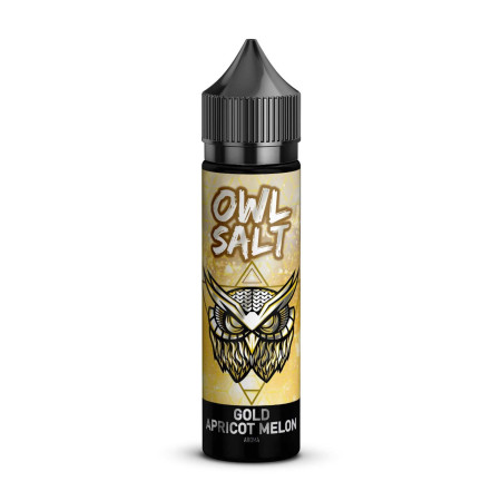 OWL Salt Longfill Gold Apricot Melon Aroma 10ml in 60ml Flasche