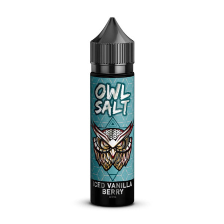 OWL Salt Longfill Iced Vanilla Berry Aroma 10ml in 60ml Flasche
