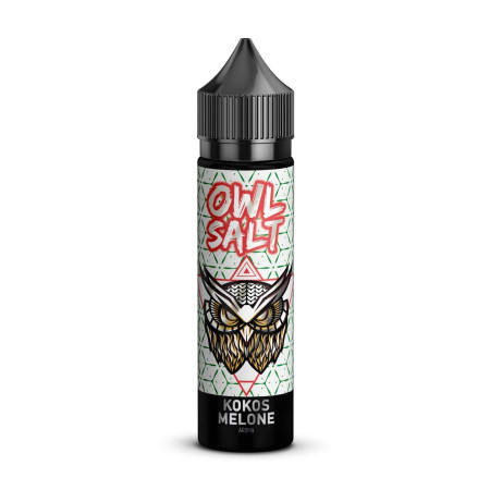 OWL Salt Longfill Kokos Melone Aroma 10ml in 60ml Flasche