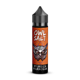 OWL Salt Longfill Pfirsich Maracuja Aroma 10ml in 60ml Flasche