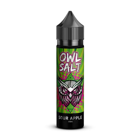 OWL Salt Longfill Sour Apple Aroma 10ml in 60ml Flasche