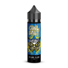 OWL Salt Longfill Sour Blue Aroma 10ml in 60ml Flasche