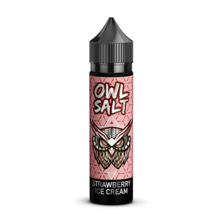 OWL Salt Longfill Strawberry Ice Cream Aroma 10ml in 60ml Flasche