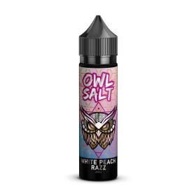 OWL Salt Longfill White Peach Razz Aroma 10ml in 60ml Flasche