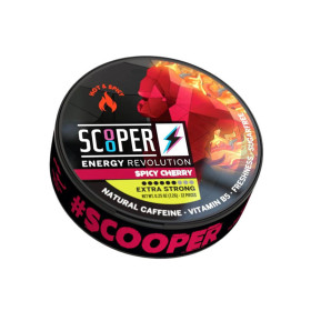 Scooper energy pouches- Spicy Cherry 80mg