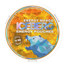 Iceberg energy pouches - Energy Mango 75mg