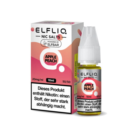 ELFLIQ - Apple Peach - Nikotinsalz Liquid 20mg