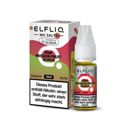 ELFLIQ - Kiwi Passion Fruit Guava - Nikotinsalz Liquid 20mg