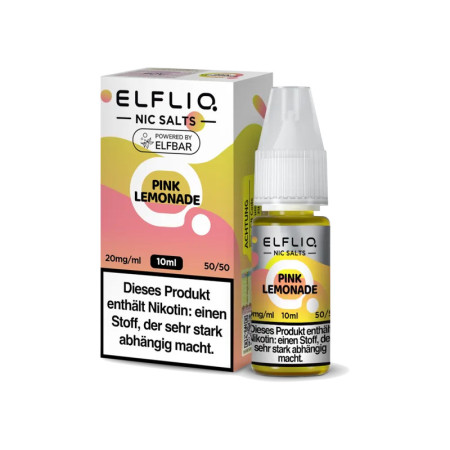 ELFLIQ - Pink Lemonade - Nikotinsalz Liquid 20mg