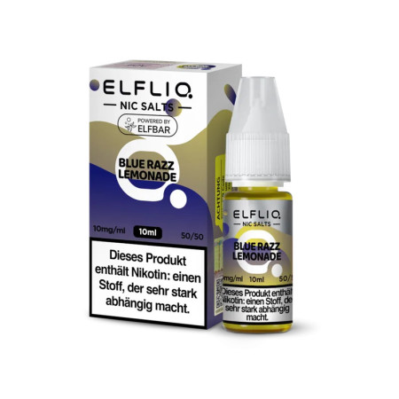 ELFLIQ - Blue Razz Lemonade - Nikotinsalz Liquid 10mg