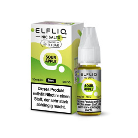 ELFLIQ - Sour Apple - Nikotinsalz Liquid 20mg