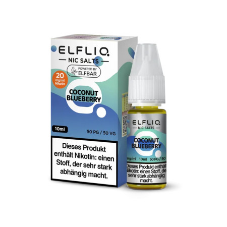 ELFLIQ - Coconut Blueberry - Nikotinsalz Liquid 20mg