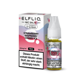 ELFLIQ - Strawberry Raspberry Cherry Ice - Nikotinsalz Liquid 20mg