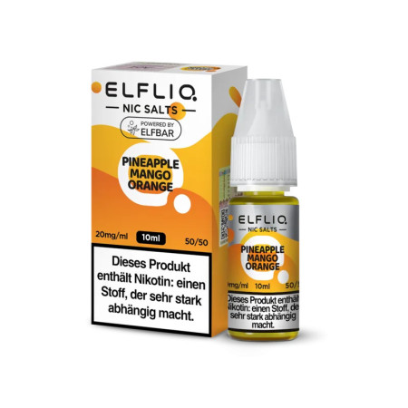 ELFLIQ - Pineapple Mango Orange - Nikotinsalz Liquid 20mg