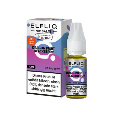 ELFLIQ - Dragon Fruit Blackberry - Nikotinsalz Liquid 20mg