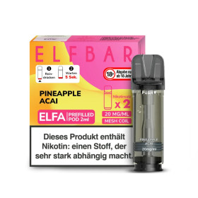 Elfbar Elfa Pod - Pineapple Acai - Nikotinsalz Liquid 20mg (2 Stück pro Packung)