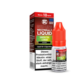 SC - Red Line - Green Tea Lemon - Nikotinsalz Liquid 10mg