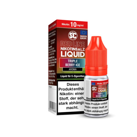 SC - Red Line - Triple Berry Ice - Nikotinsalz Liquid 10mg