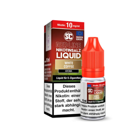 SC - Red Line - White Coffee - Nikotinsalz Liquid 10mg