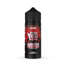 Yeti Longfill - Lychee Raspberry Ice - Overdosed 10ml Aroma in 120ml Flasche