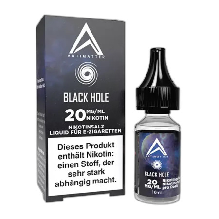 Antimatter Nikotinsalz - Black Hole - 10ml Liquid 20mg