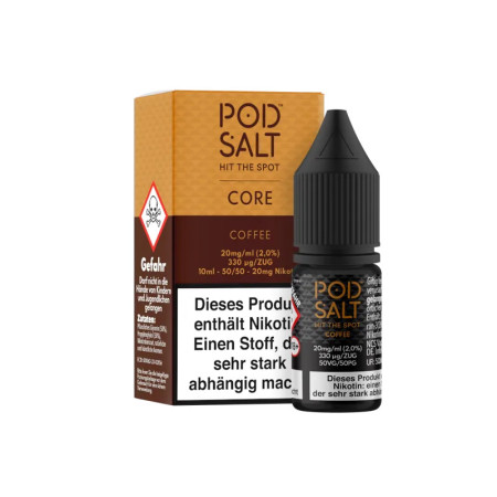 Pod Salt Core - Nikotinsalz Liquid - Coffee - 20mg