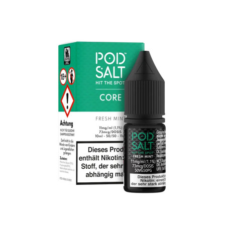 Pod Salt Core - Nikotinsalz Liquid - Fresh Mint - 11mg