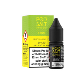 Pod Salt Core - Nikotinsalz Liquid - lemon & Lime Ice - 11mg