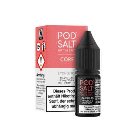 Pod Salt Core - Nikotinsalz Liquid - Lychee Ice - 11mg