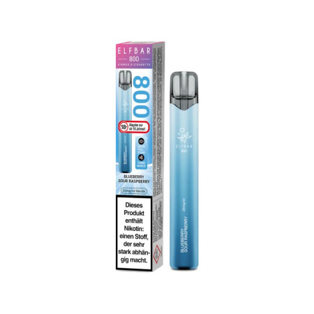 Elfbar 800 Einweg E-Zigarette - Blueberry Sour Raspberry