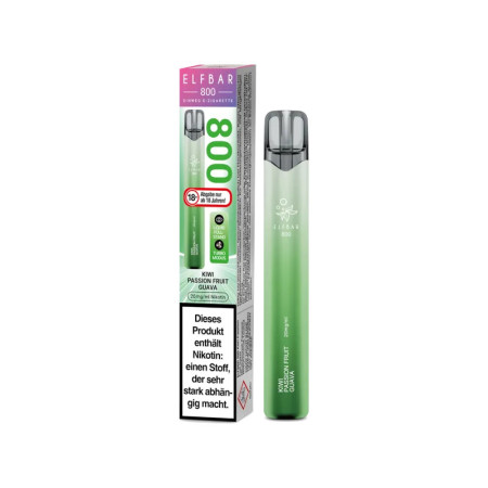 Elfbar 800 Einweg E-Zigarette - Kiwi Passion Fruit Guava
