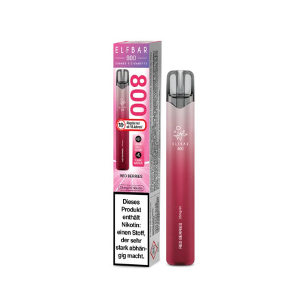 Elfbar 800 Einweg E-Zigarette - Red Berries