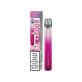 Elfbar 800 Einweg E-Zigarette - Strawberry Ice