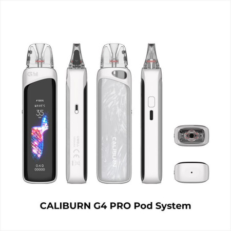 Uwell Caliburn G4 Pro Kit Frost White